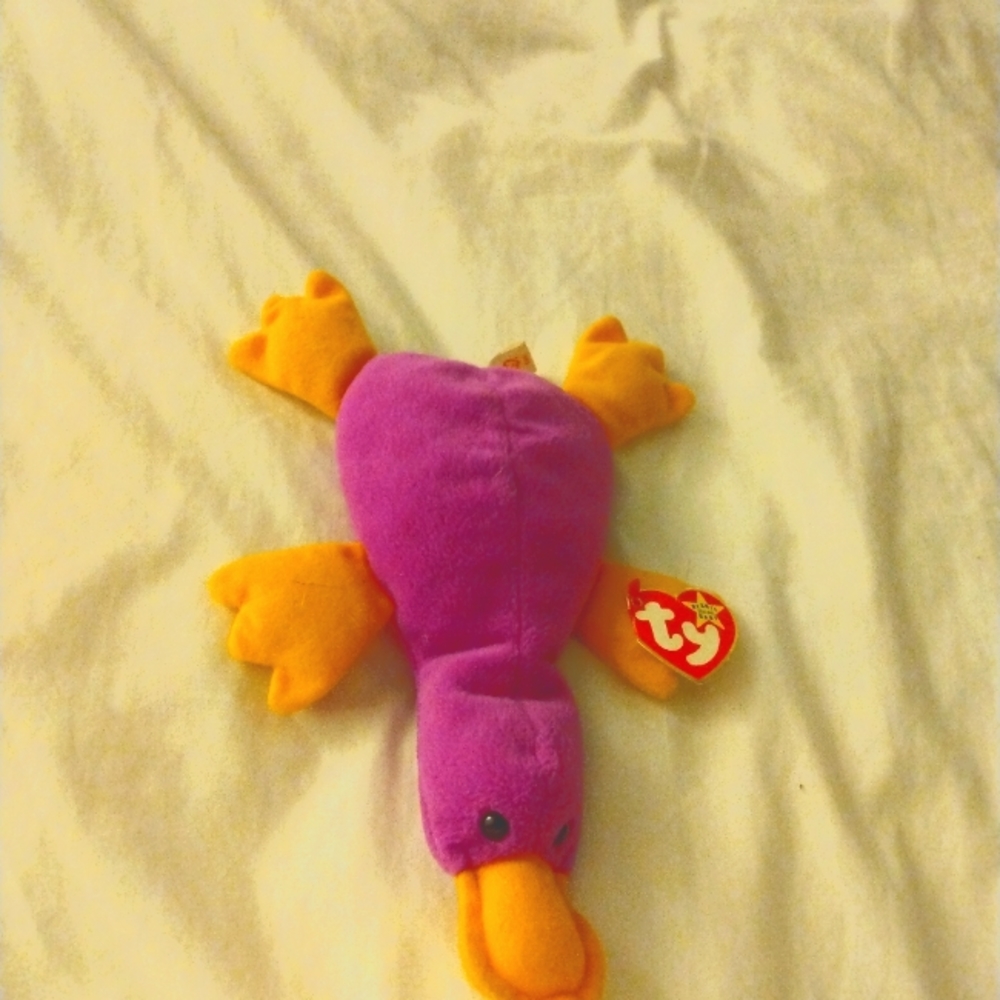 0riginal Ty beanie baby "Patti' from the first line ever produced